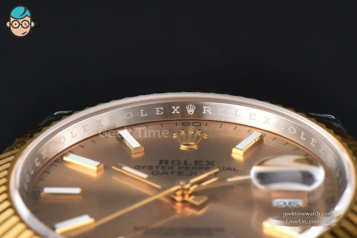 DateJust 41MM YG/SS VSF YG Dial Lume Marker Jubilee VS3235