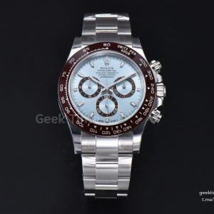Daytona 116506 SS 40mm 904L VSF Ice Blue Dial SS Bracelet DD4130