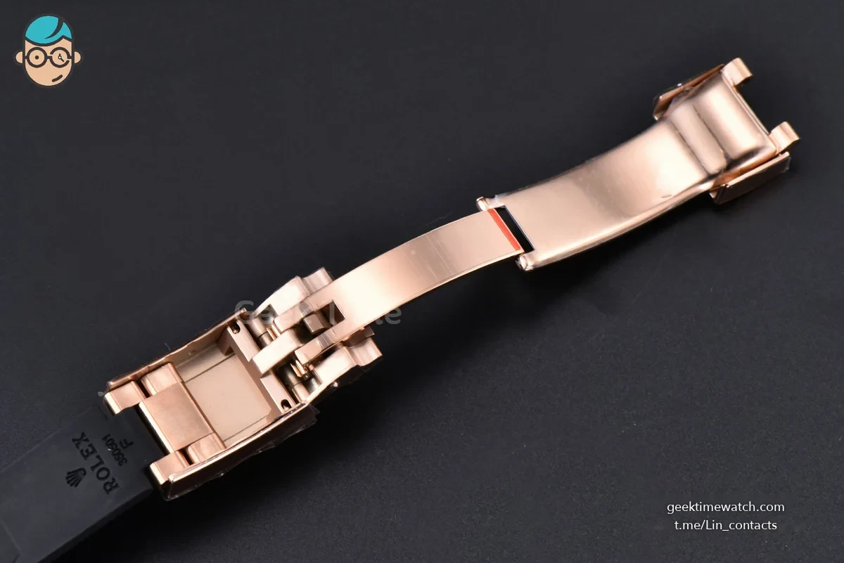 Daytona 116515 RG ZF RG Black Subdial Oysterflex Strap SH4130