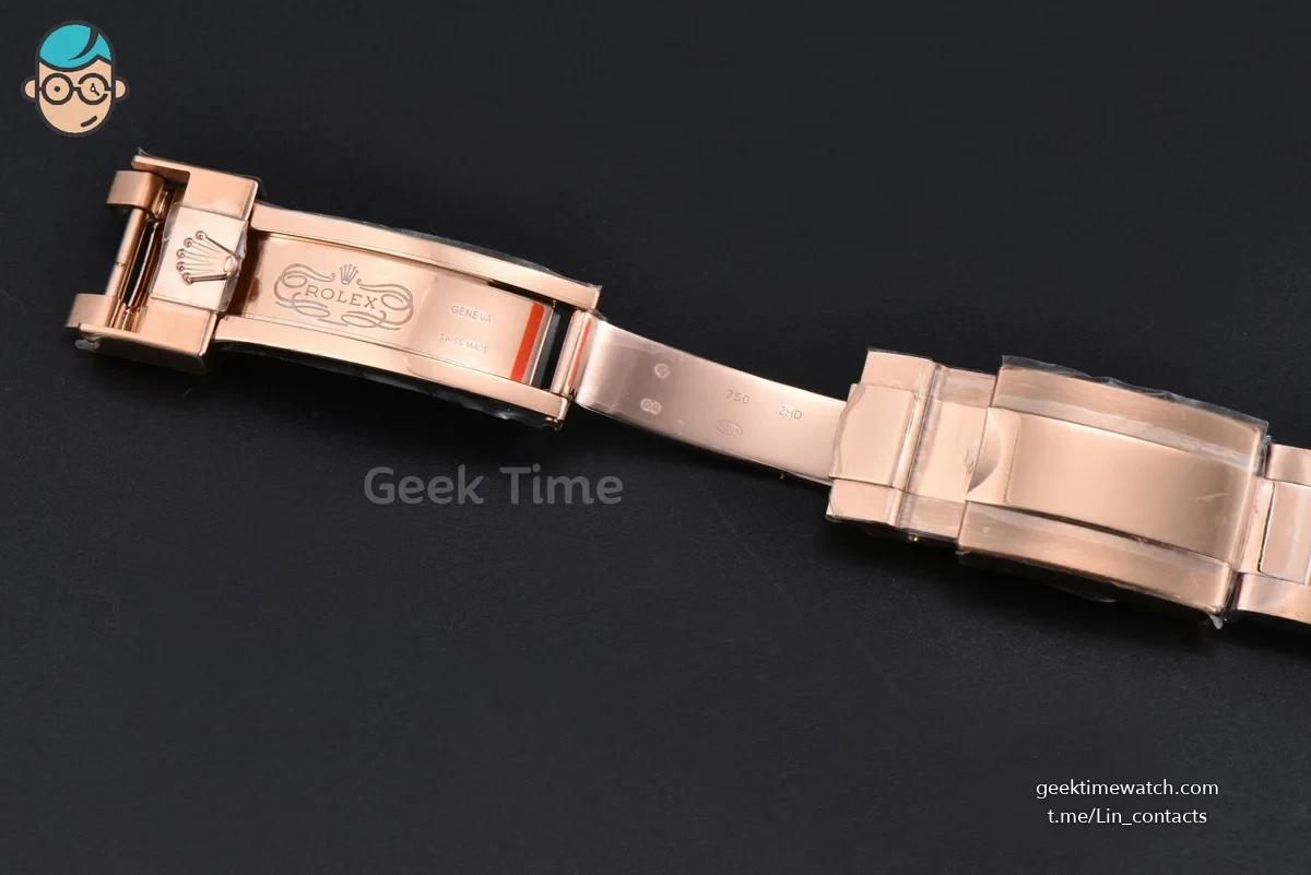 Daytona 116598 Rainbow ZF Black Diamonds Dial on RG Bracelet SH4130
