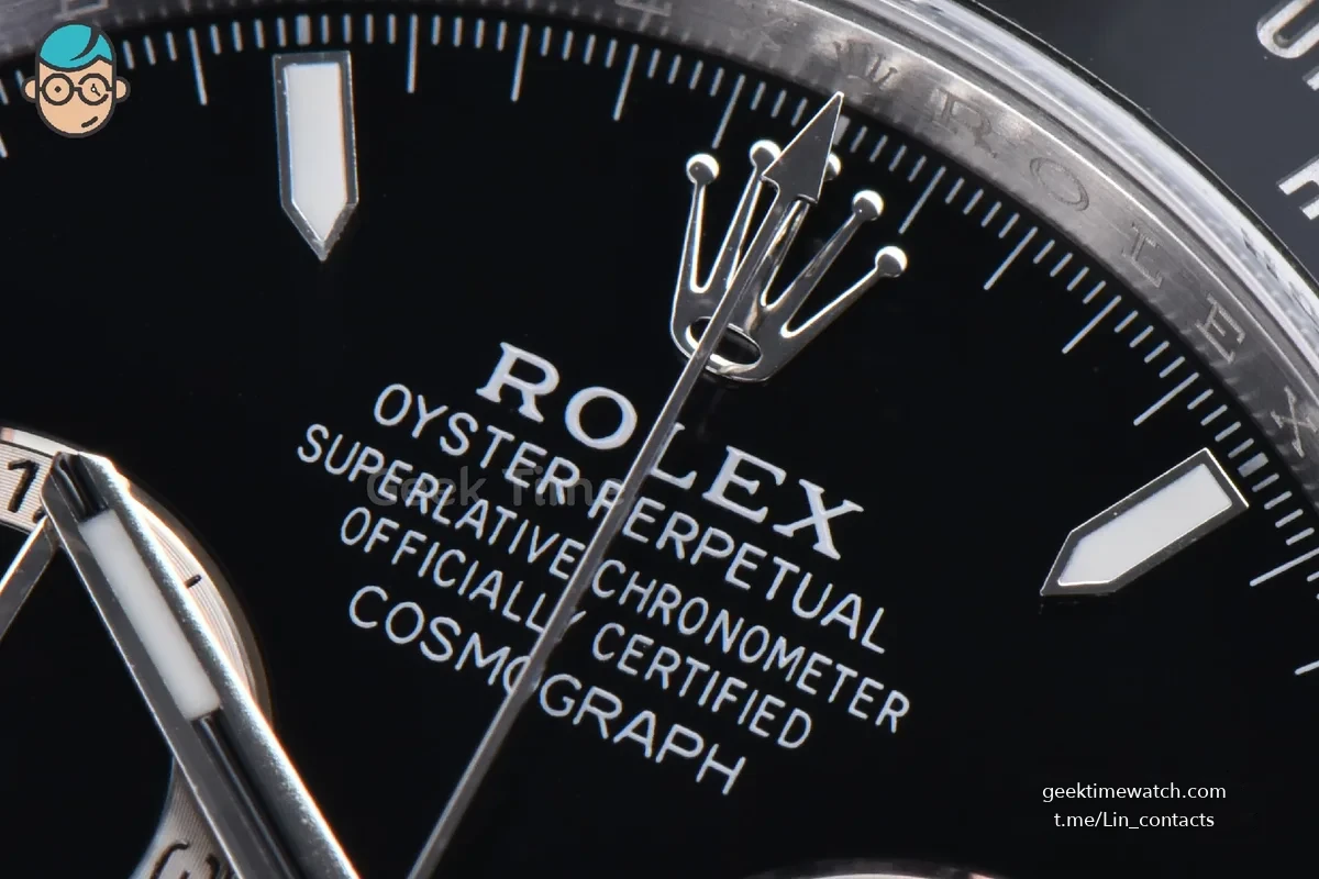 Daytona 126500 APSF 904L Steel Black Dial on SS Braclet SH4131