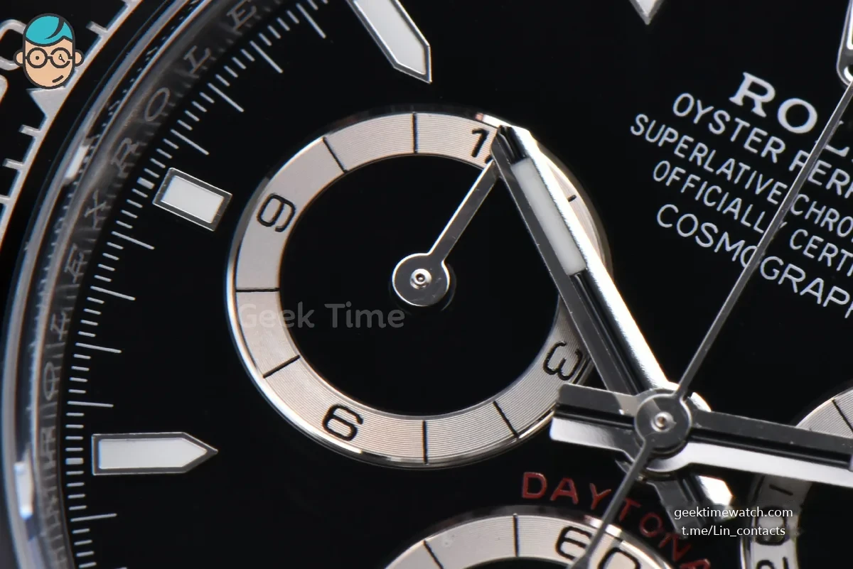 Daytona 126500 APSF 904L Steel Black Dial on SS Braclet SH4131
