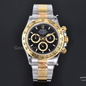 Daytona 126503 40mm 904L YG/SS BPF Black Dial YG/SS Bracelet SH4131