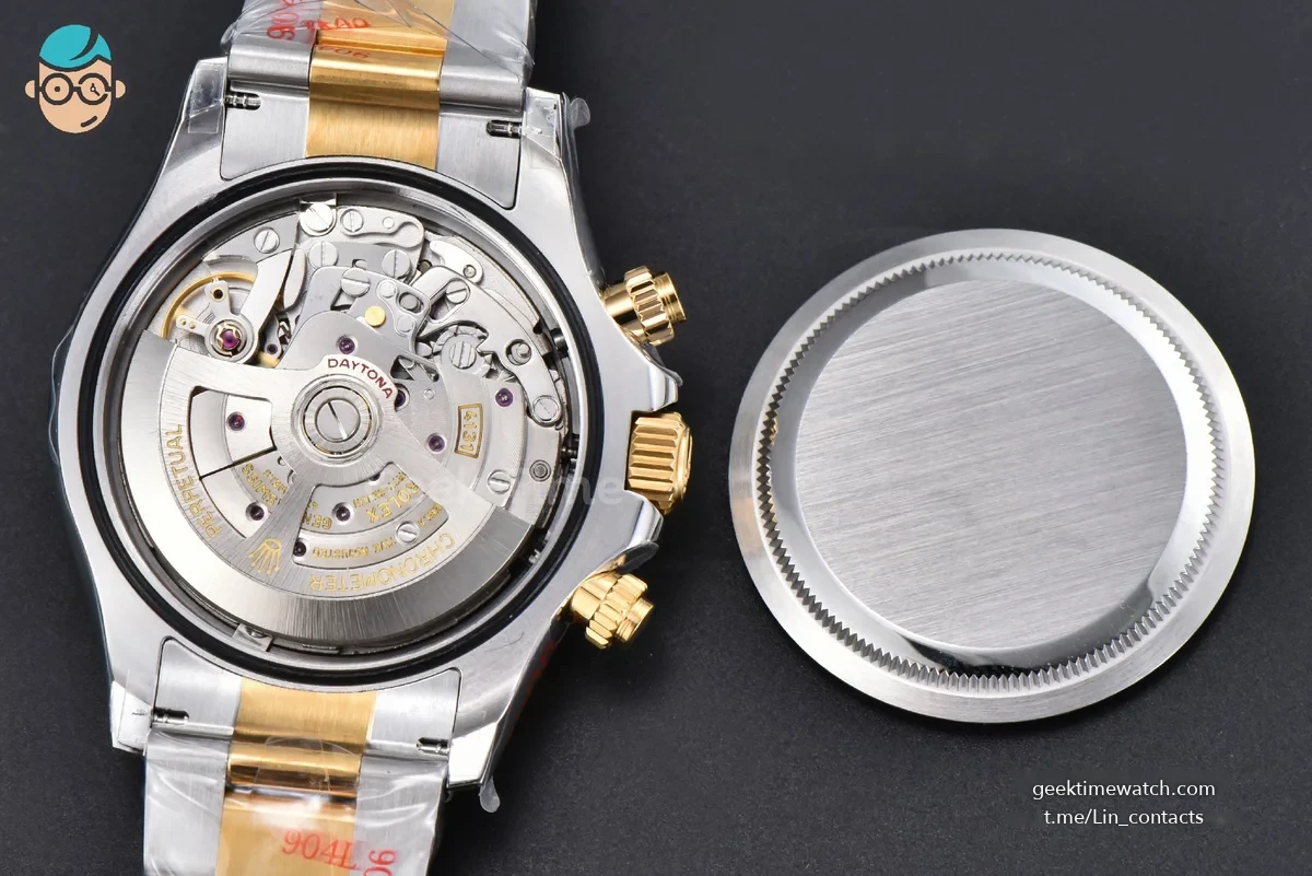 Daytona 126503 40mm 904L YG/SS BPF Black Dial YG/SS Bracelet SH4131
