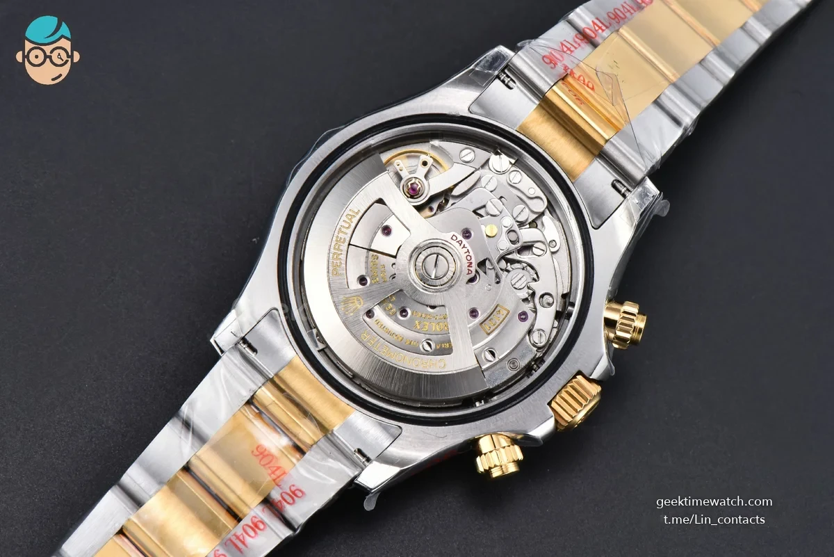 Daytona 126503 40mm 904L YG/SS BPF Black Dial YG/SS Bracelet SH4131