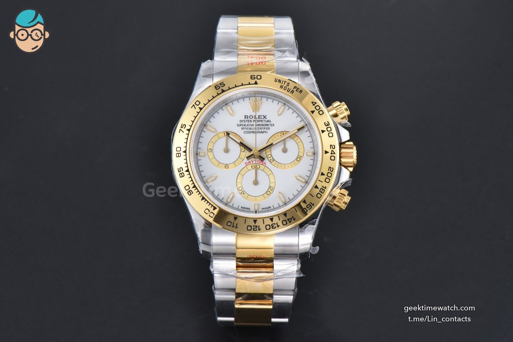 Daytona 126503 40mm 904L YG/SS BPF White Dial YG/SS Bracelet SH4131