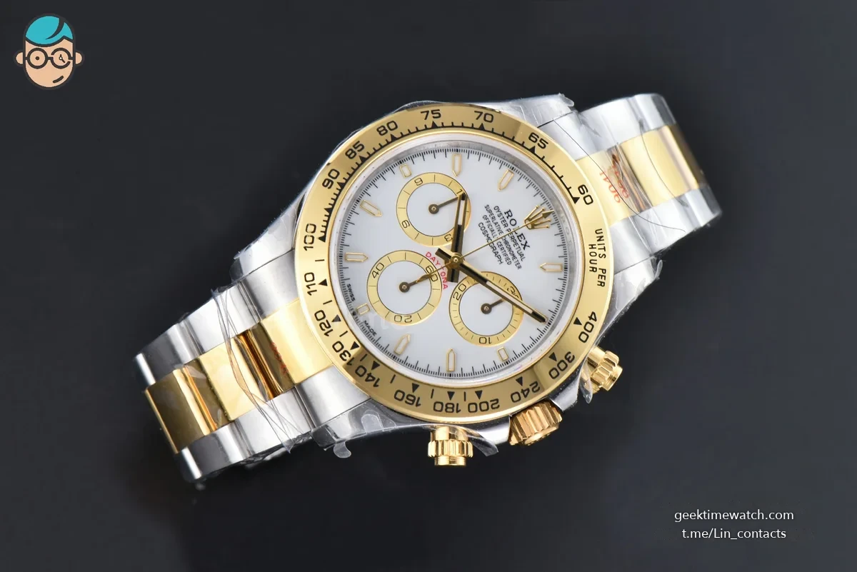 Daytona 126503 40mm 904L YG/SS BPF White Dial YG/SS Bracelet SH4131