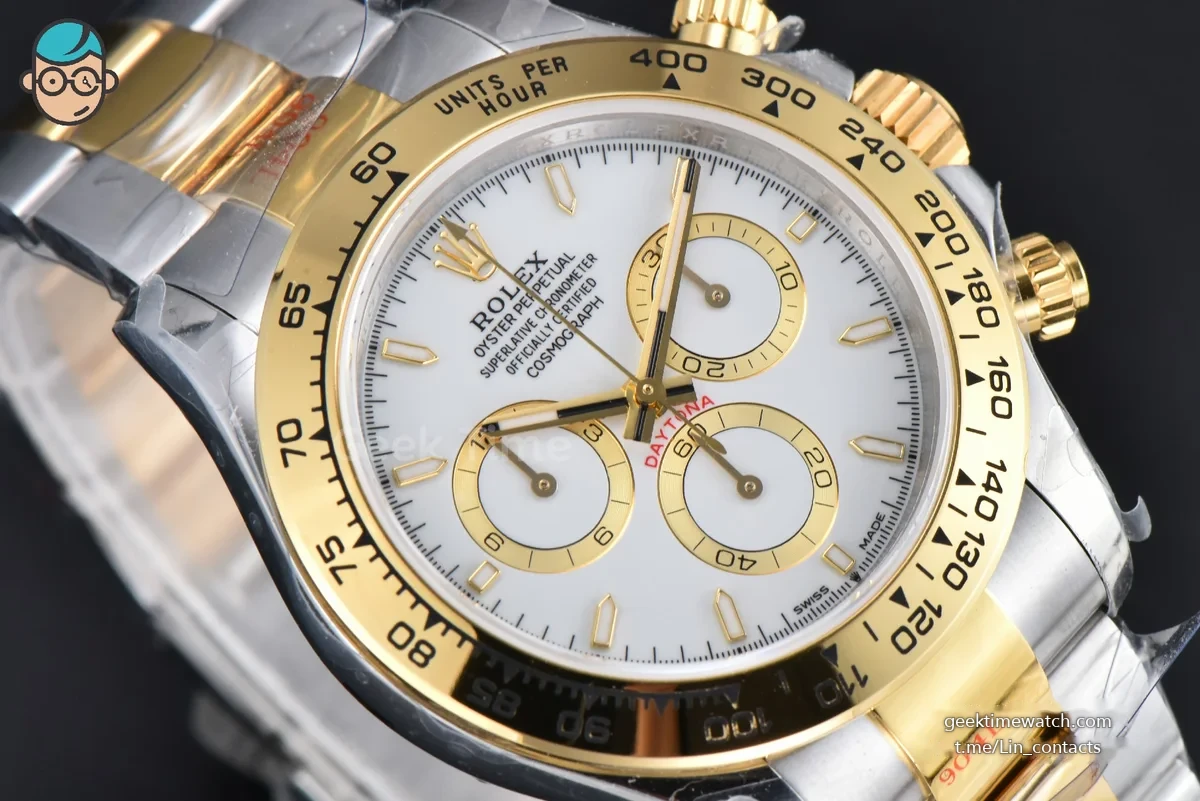 Daytona 126503 40mm 904L YG/SS BPF White Dial YG/SS Bracelet SH4131