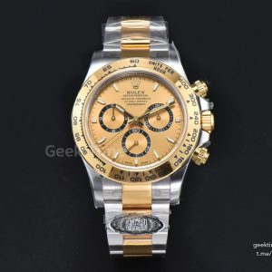 Daytona 126503 40mm Clean SS Gold Dial YG/SS Bracelet SH4131