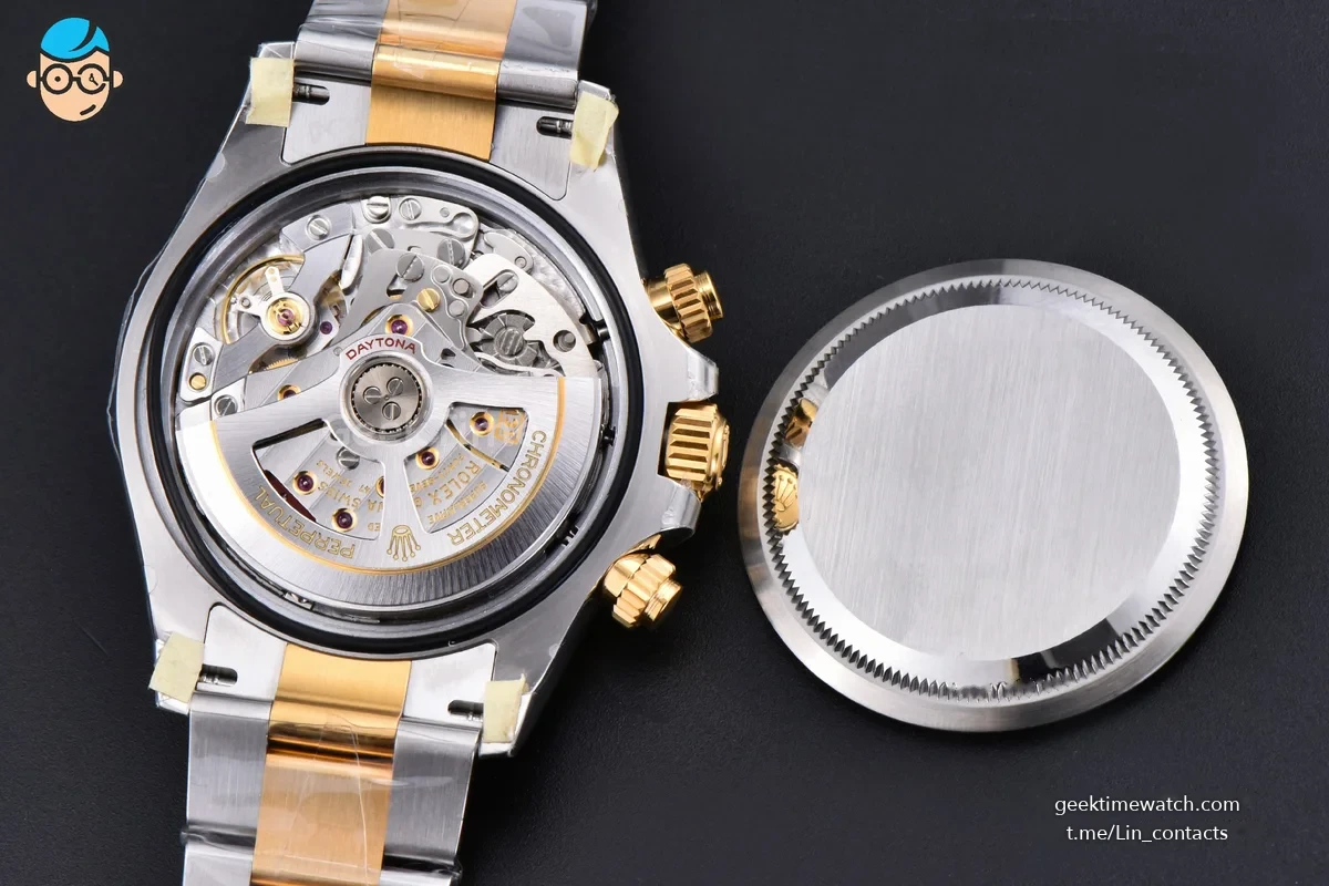 Daytona 126503 40mm YG/SS VSF Black Dial Lume Marker YG/SS Bracelet DD4131 Weighted 164g (V3 $948)