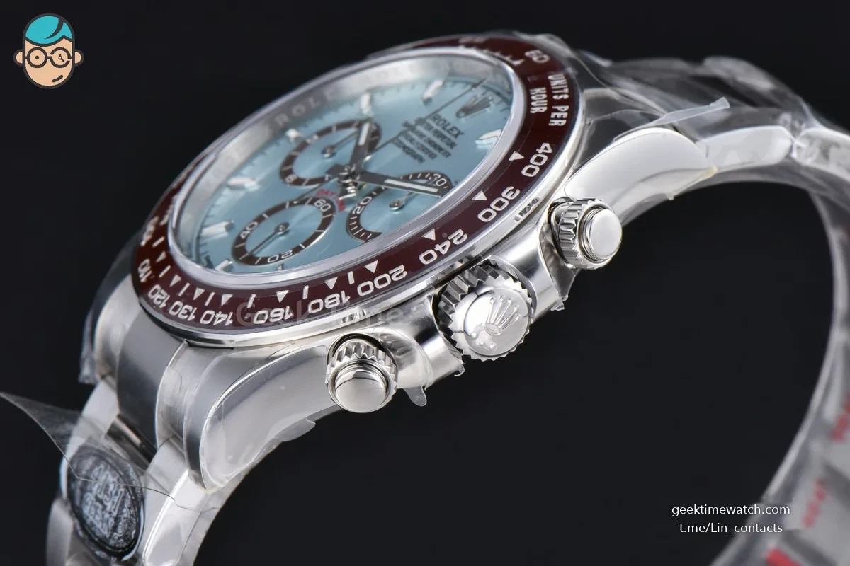 Daytona 126506 40mm Clean Ice Blue Dial Lume Markers SS Bracelet DD4131