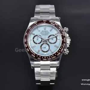 Daytona 126506 40mm VSF Ice Blue Dial Diamond Marker SS Bracelet DD4131 V3 weighted