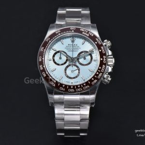 Daytona 126506 40mm VSF Ice Blue Dial Lume Marker SS Bracelet DD4131 V3 weighted version
