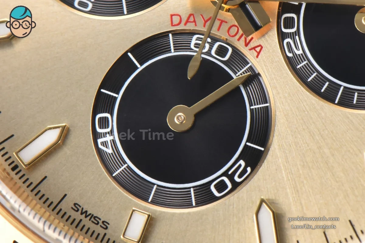Daytona 126508 YG 40mm Clean YG Black Subdial YG Bracelet DD4131