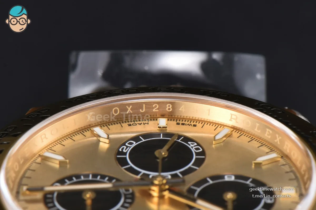 Daytona 126508 YG 40mm Clean YG Black Subdial YG Bracelet DD4131