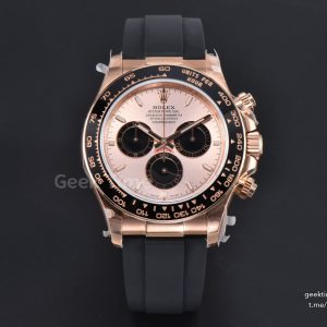 Daytona 126515 40mm BPF RG Black Bezel Black Subdial Black Oysterflex Strap SH4131