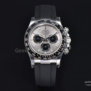 Daytona 126519 904L 40mm VSF Gray Black Subdial Oysterflex Strap DD4131