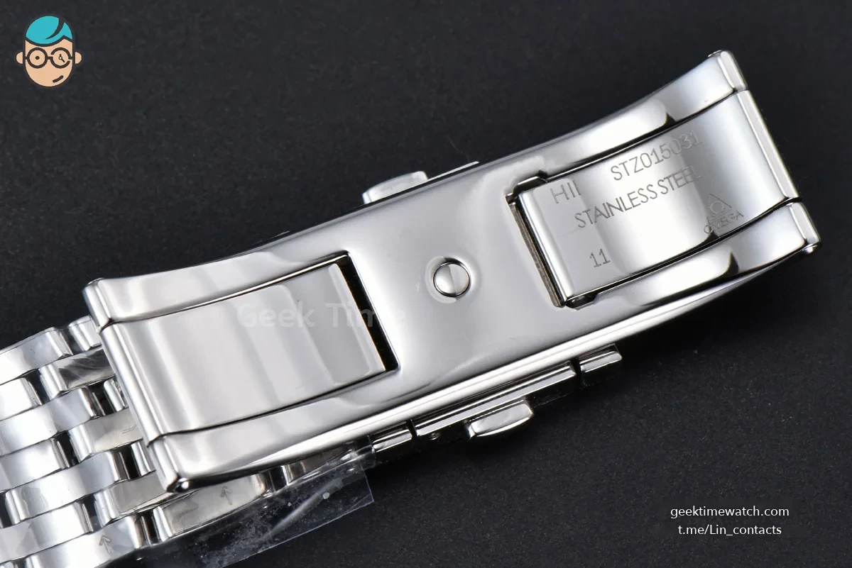 De Ville Prestige 40mm VSF Gray Dial YG Roma Marker SS Bracelet A8800
