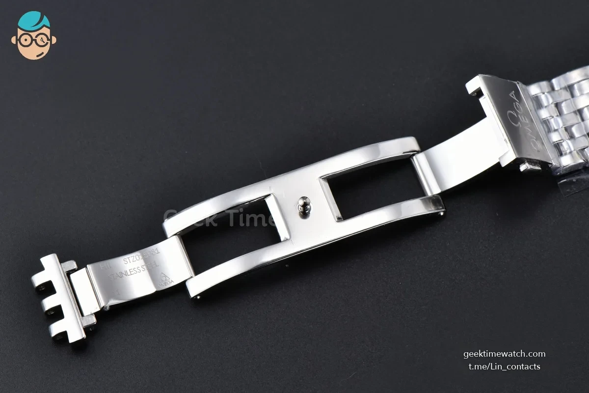 De Ville Prestige 40mm VSF Gray Dial YG Roma Marker SS Bracelet A8800