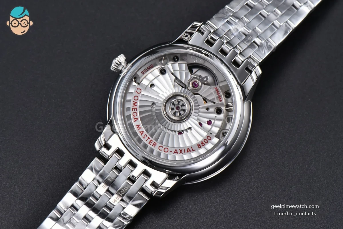 De Ville Prestige Ladies 34mm VSF Blue Dial Bracelet A8800