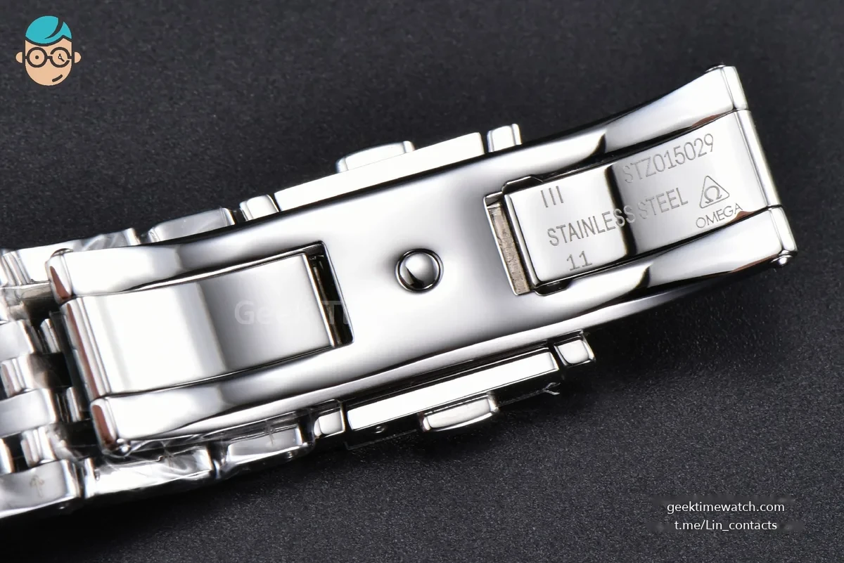 De Ville Prestige Ladies 34mm VSF Blue Dial Bracelet A8800