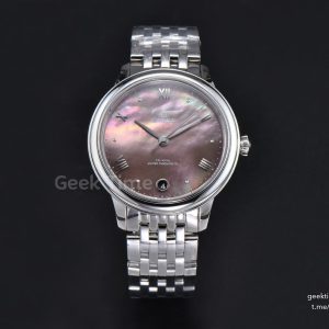 De Ville Prestige Ladies 34mm VSF Gray MOP Dial Bracelet A8800