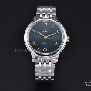 De Ville Prestige Ladies 34mm VSF Green Dial Bracelet A8800