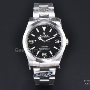 Explorer I 214270 39mm 904L Clean Black Dial SS Bracelet VR3132