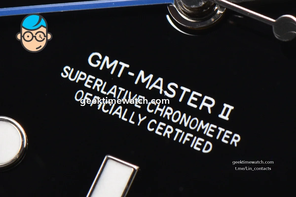 GMT Master 126710 BLNR Batgirl Gold Factory Blue/Black Bezel Jubilee bracelet V4
