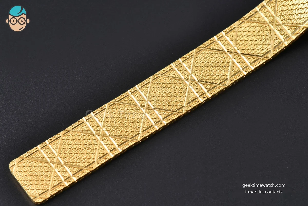 La D My Dior 25mm K11F Diamond Gold Dial Quartz