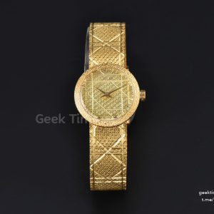 La D My Dior 25mm K11F Gold Dial Quartz