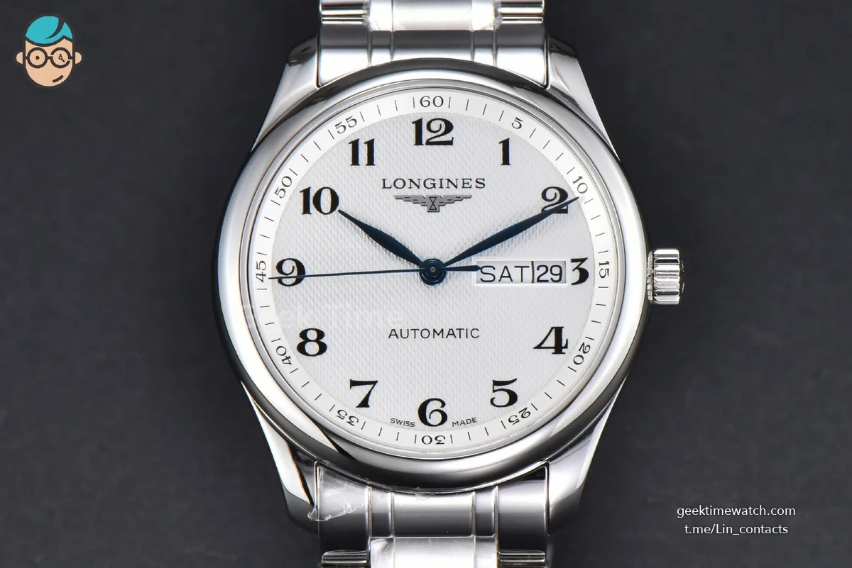 Longines Master Automatic 40mm LGF White Dial SS Bracelet