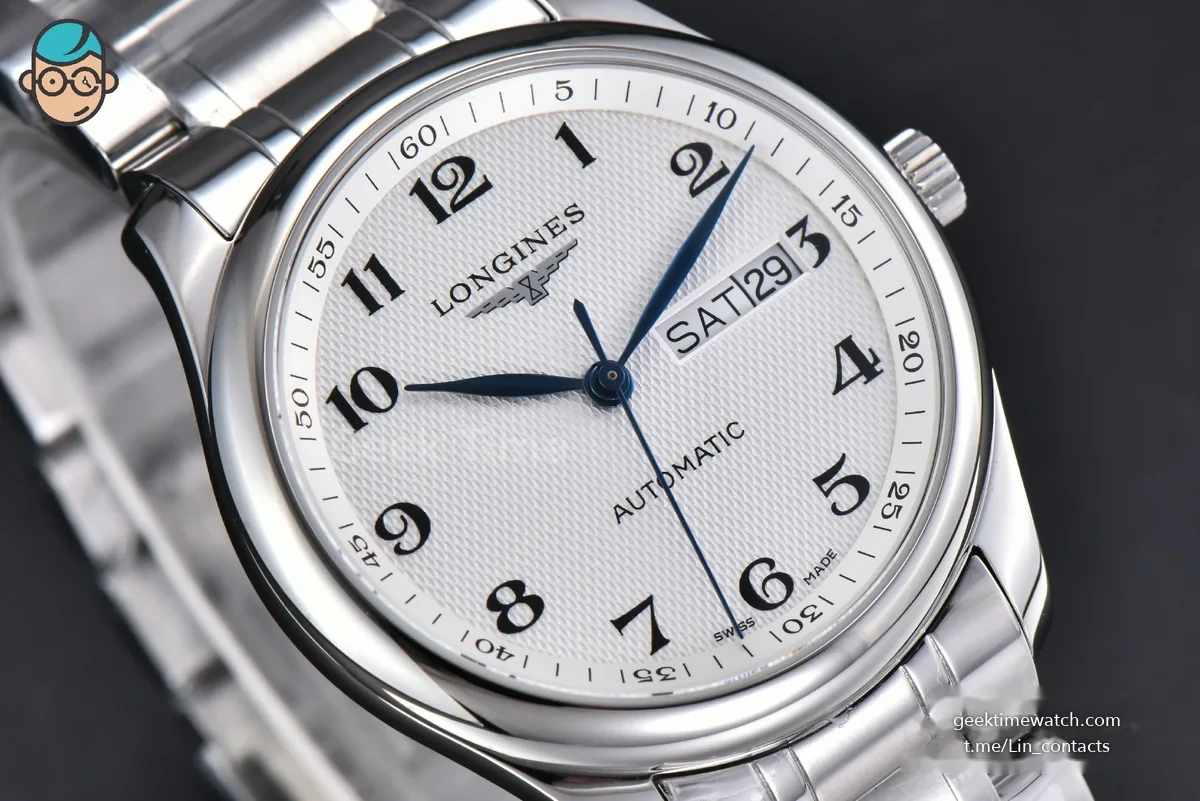 Longines Master Automatic 40mm LGF White Dial SS Bracelet