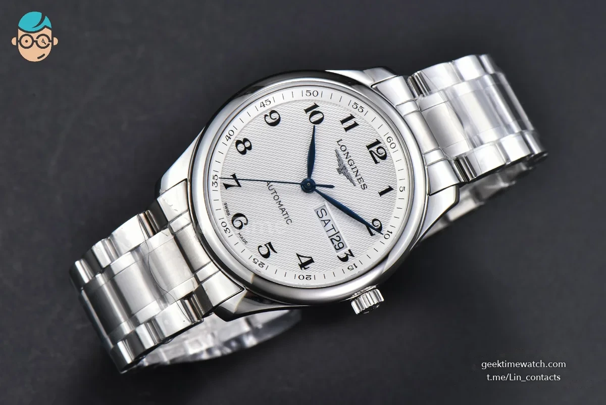 Longines Master Automatic 40mm LGF White Dial SS Bracelet