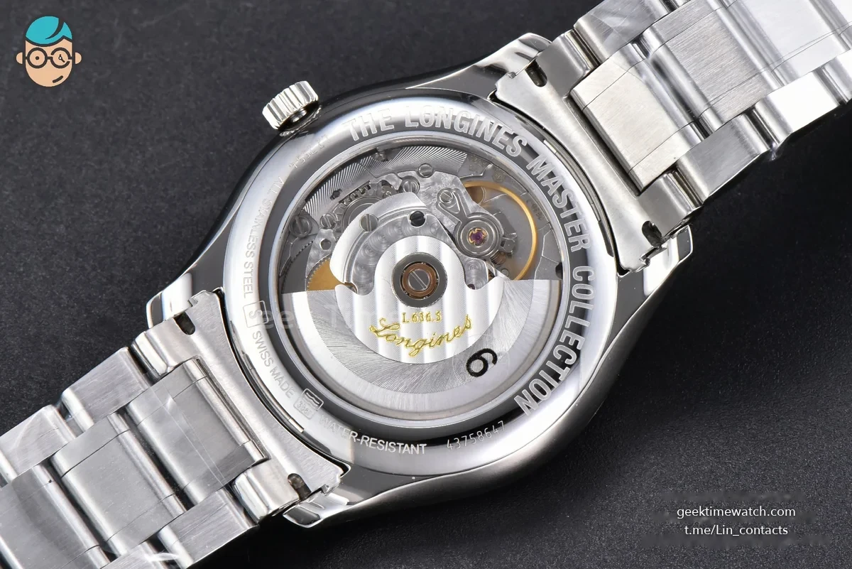 Longines Master Automatic 40mm LGF White Dial SS Bracelet
