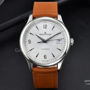 Master Control Q4018420 40mm ZF White Dial Brown Leather Strap A899