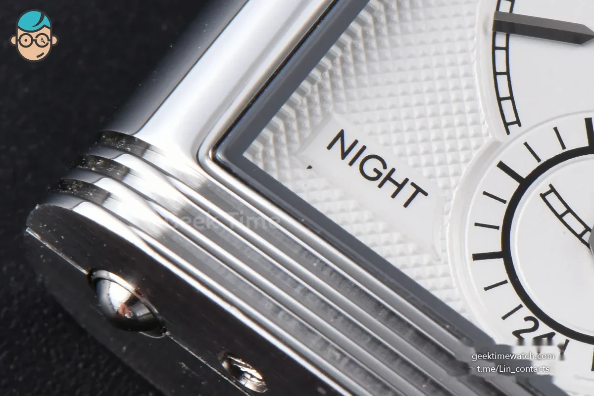 Master Reverso Tribute Small Seconds MGF 30x47MM Blue Dial Blue Leather Strap A854A