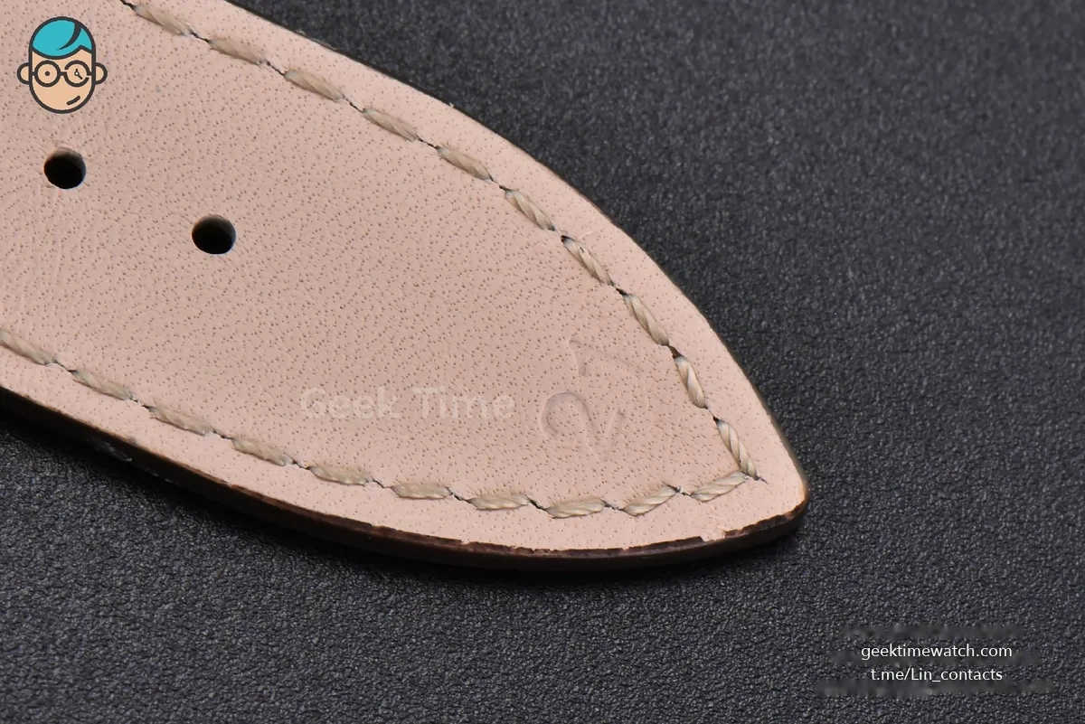 Master Ultra Thin Moonphase 136255J ZF 39MM RG Gray Dial Brown Leather Strap A925 V3
