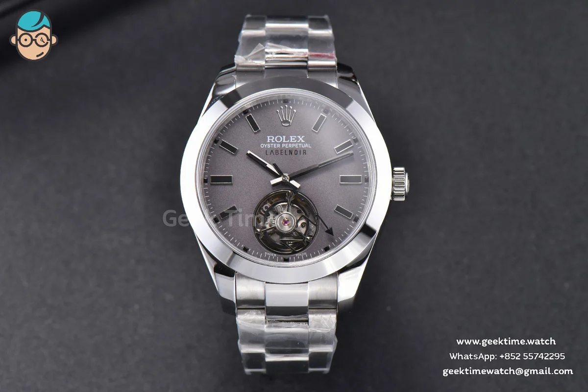 Milgauss Label Noir Tourbillon JBF 43MM SS Bracelet