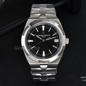 Overseas 4500V 41mm ZF Black Dial SS Bracelet A5100
