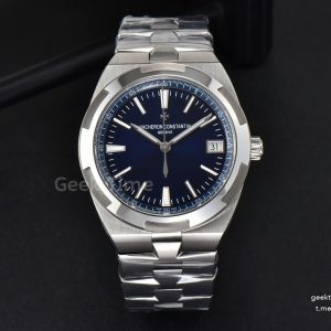 Overseas 4500V 41mm ZF Blue Dial SS Bracelet A5100
