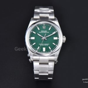Oyster Perpetual 126000 36mm VSF 904L Green Dial Bracelet VS3230