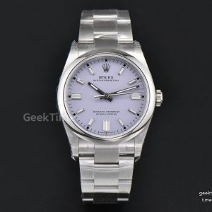 Oyster Perpetual 126000 36mm VSF 904L  Lavender Purple Dial SS Bracelet VS3230 V2