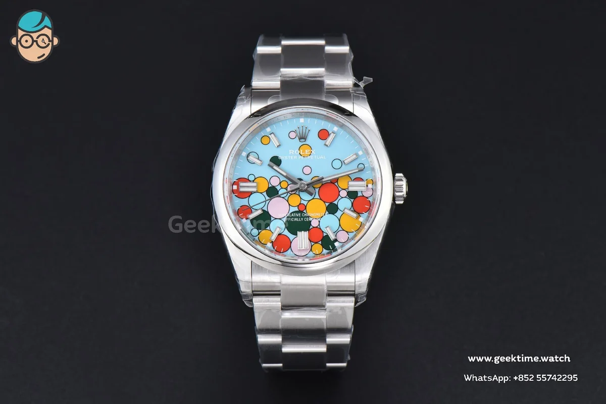 Oyster Perpetual 126000 36mm VSF 904L Tiffany Blue Celebration Ballon Dial SS Bracelet VS3235