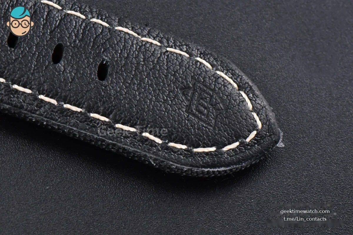PAM1025 TTF 44MM Black Dial Black Nato Strap P9010