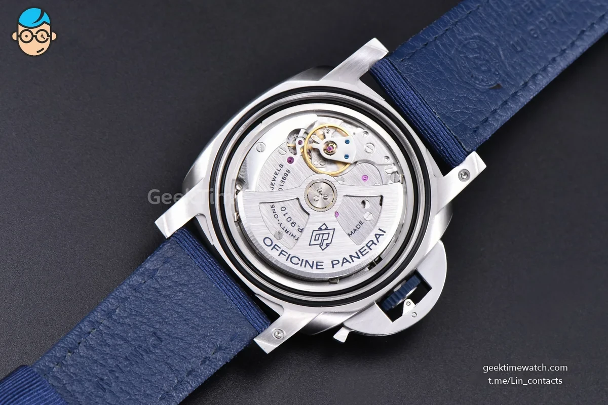 PAM1157 Luminor Marina 44mm VSF Blue Dial Blue Nylon Strap P9010