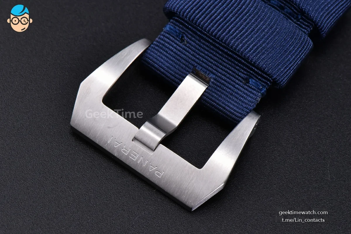 PAM1157 Luminor Marina 44mm VSF Blue Dial Blue Nylon Strap P9010