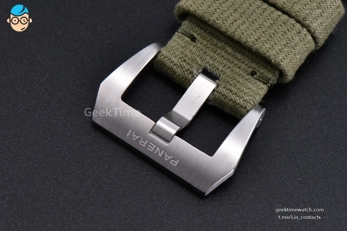 PAM1356 Luminor Marina 44mm VSF Green Dial Green Nylon Strap P9010