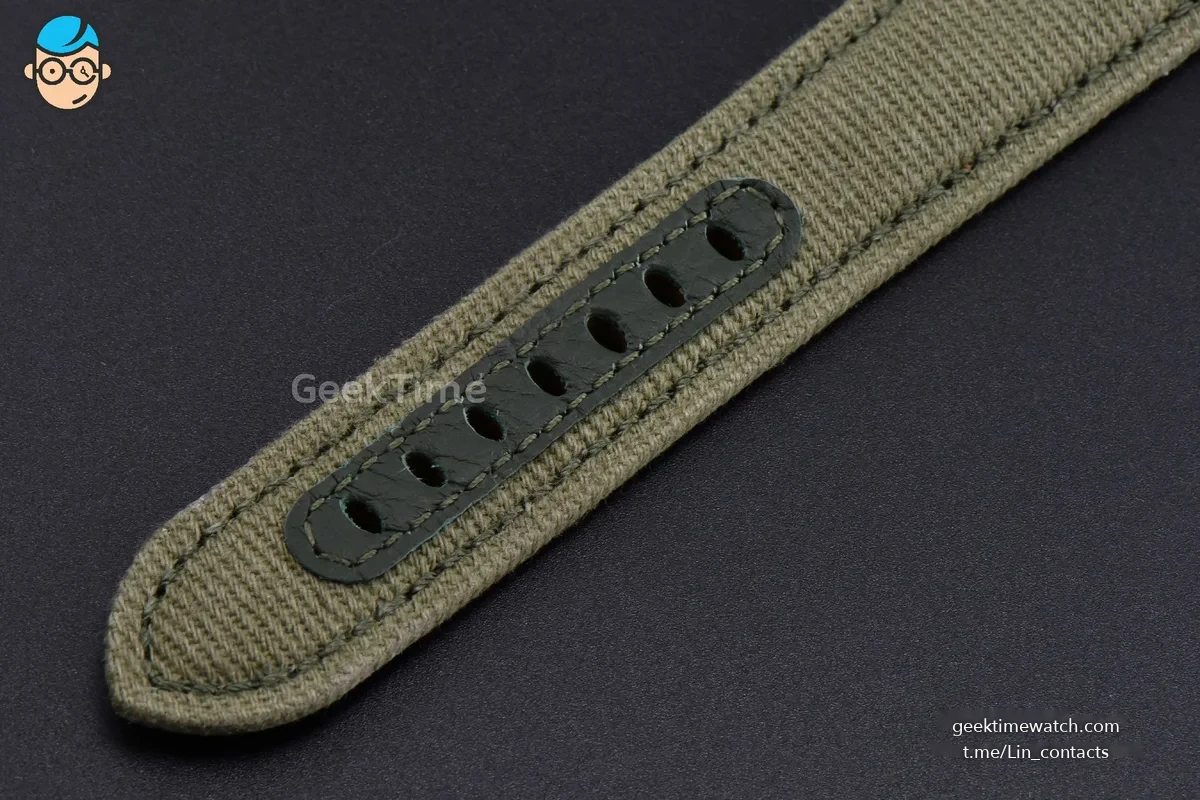 PAM1356 Luminor Marina 44mm VSF Green Dial Green Nylon Strap P9010