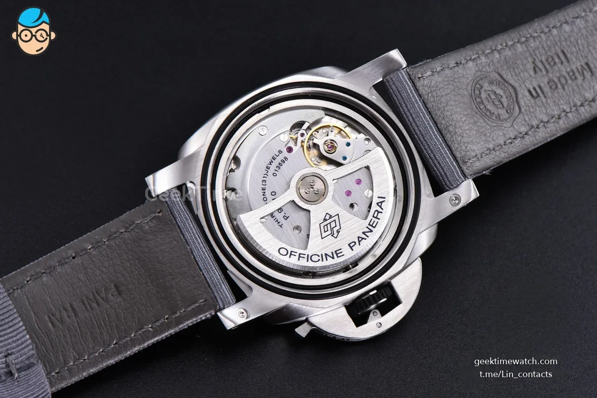 PAM1358 Luminor Marina Grigio Roccia 44mm VSF Black Dial Grey Nylon Strap P9010